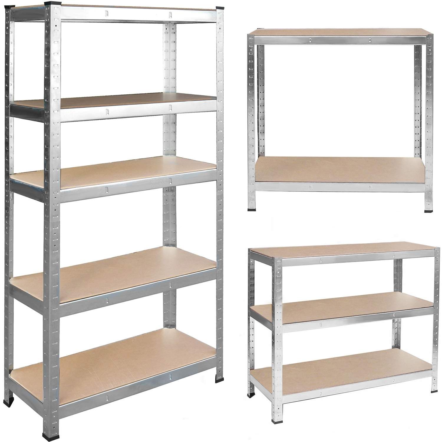 Metalhylde til opbevaring 180 x 90 x 40 cm Humberg 4846