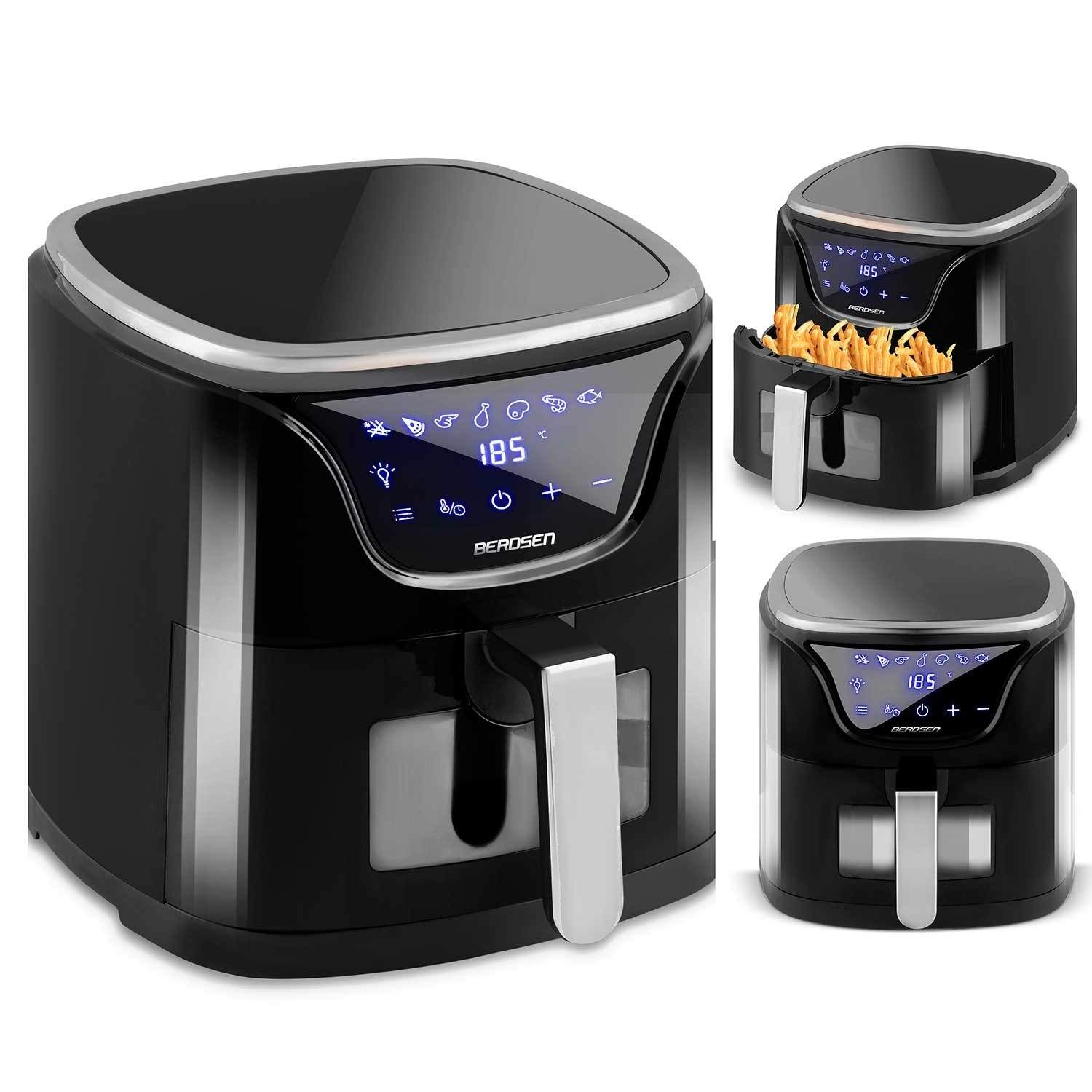 Airfryer 5L, Pekskärm, 1500W, 7 Program | Sport & Fritid - Friluftsliv & Camping - Belysning | Pryloteket