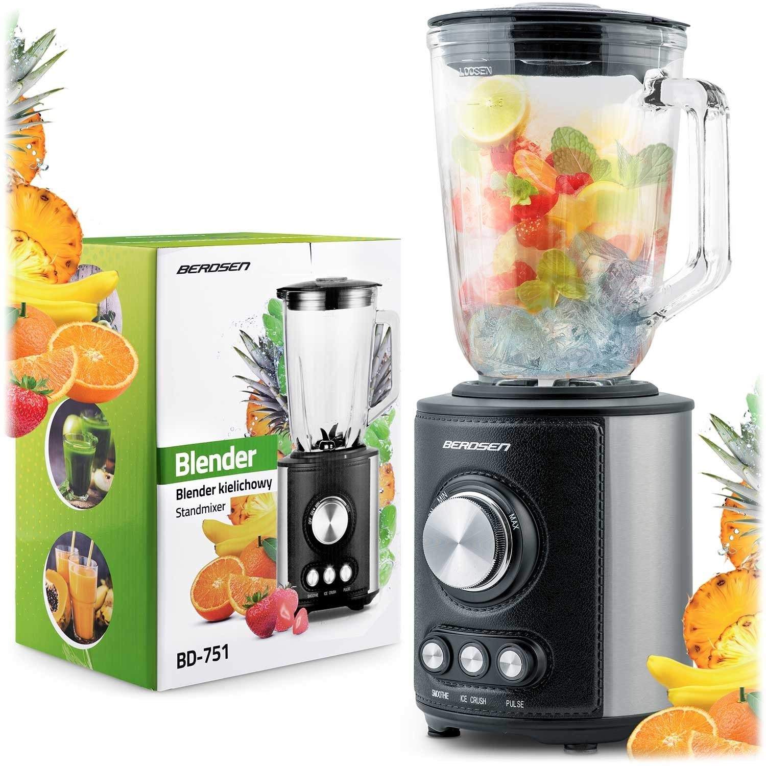 Kraftig Blender 800W Berdsen BD-751, Sort