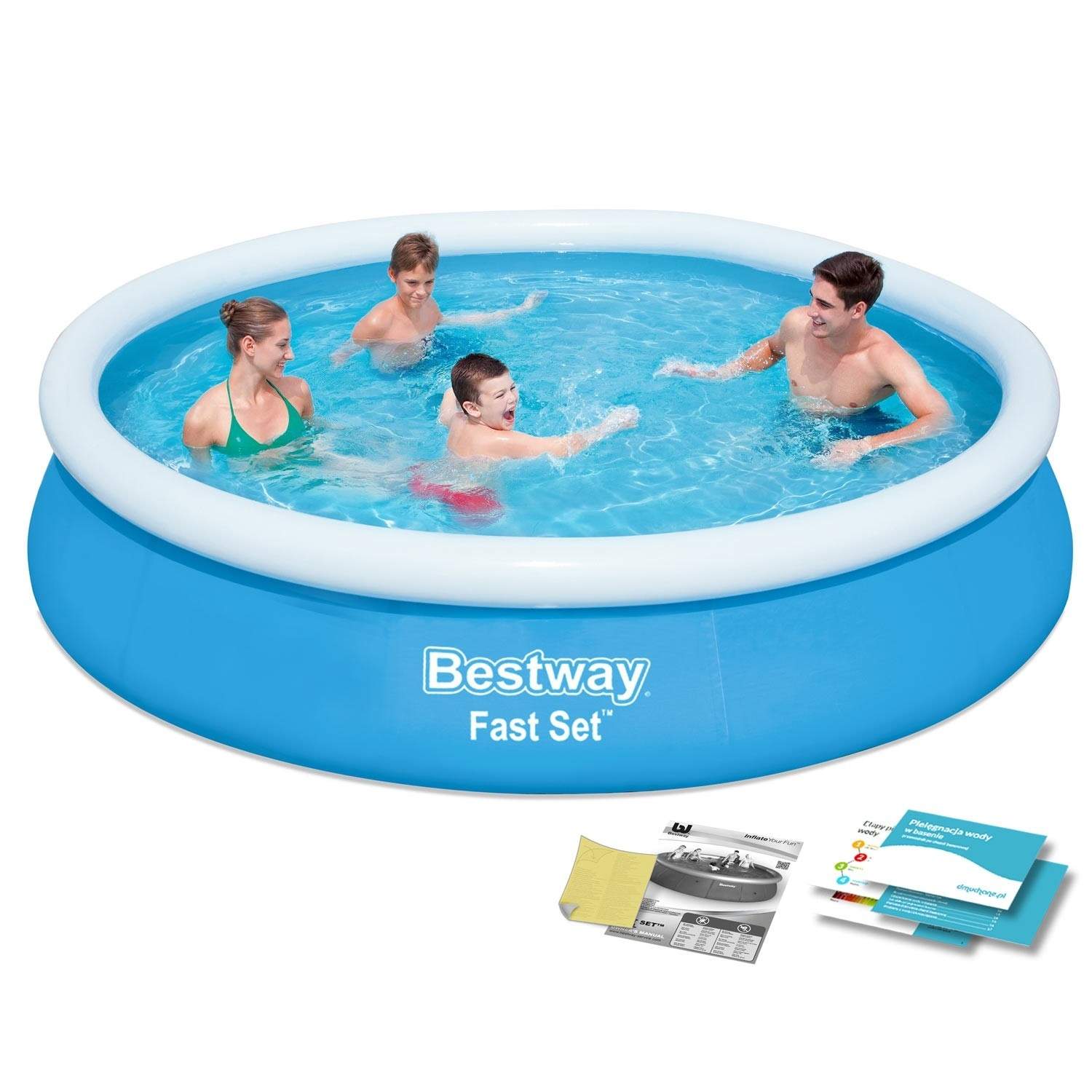 Udvidelseshavepool 366 x 76 cm Bestway 57273