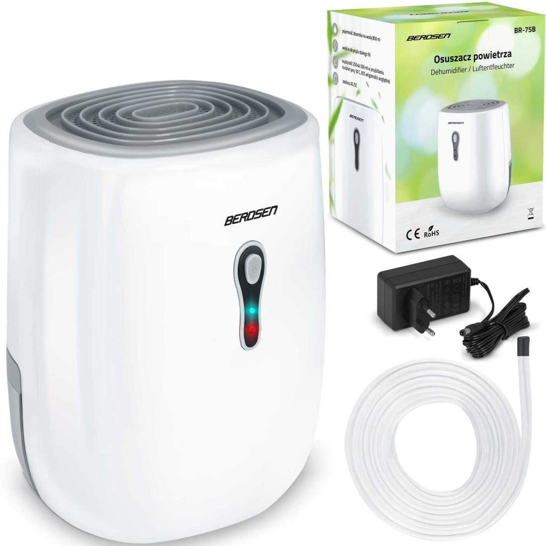 Luftavfuktare - Fuktabsorberare Berdsen BR-75B Vit | Hem & Hobby - Hem & Hushåll - Inomhusklimat | Pryloteket