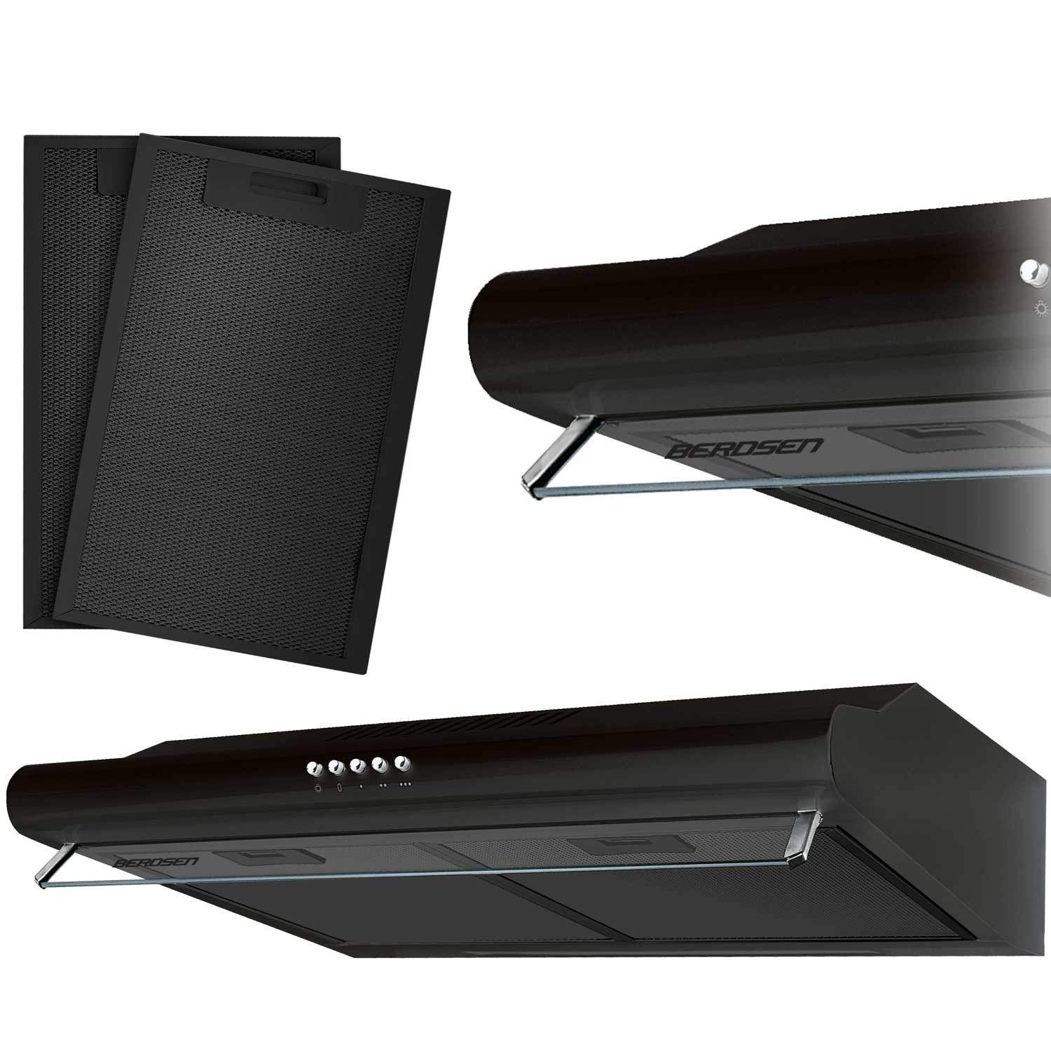 Underskabs emhætte - 50 cm Berdsen BE-10-A sort