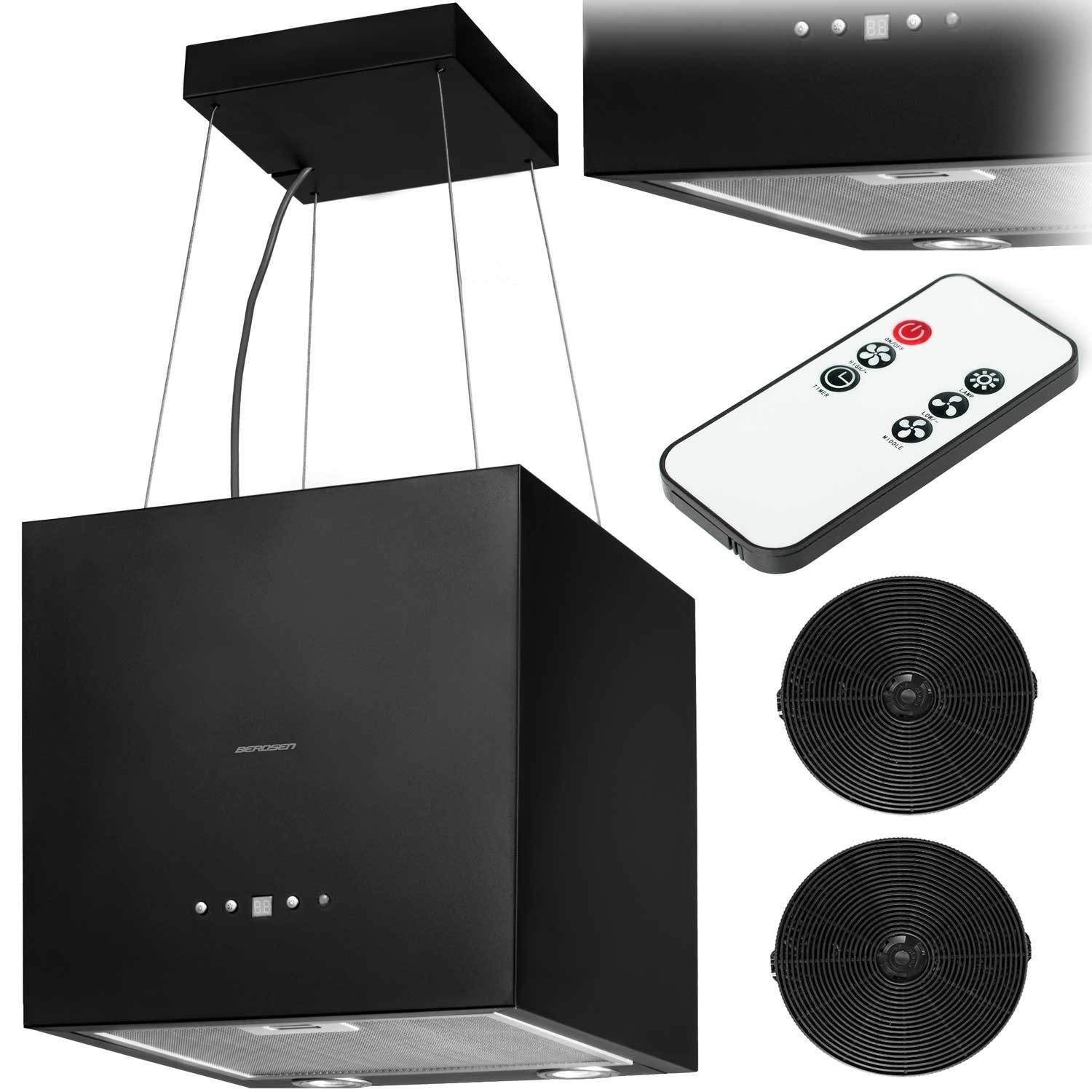 Keittiösaarekkeen liesituuletin 40 cm Berdsen 40E + 2 suodatinta