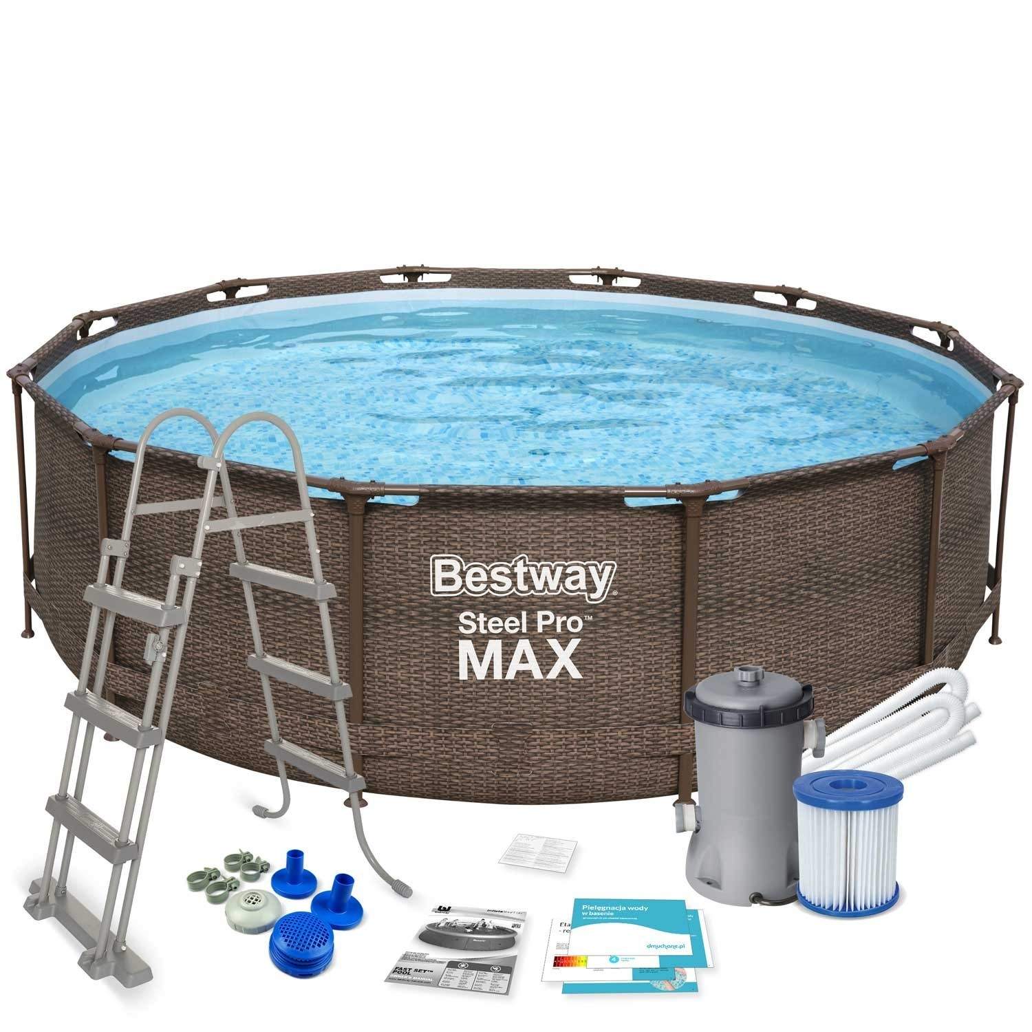 Ramme havepool 366 x 100 cm 10in1 Bestway 56709