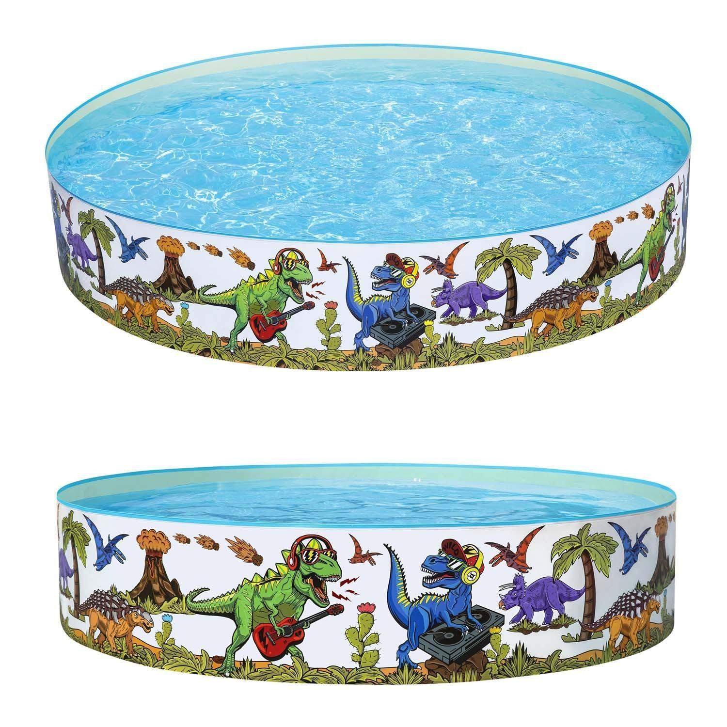 Børnehave swimmingpool dinosaur 183 x 38 cm Bestway 55022