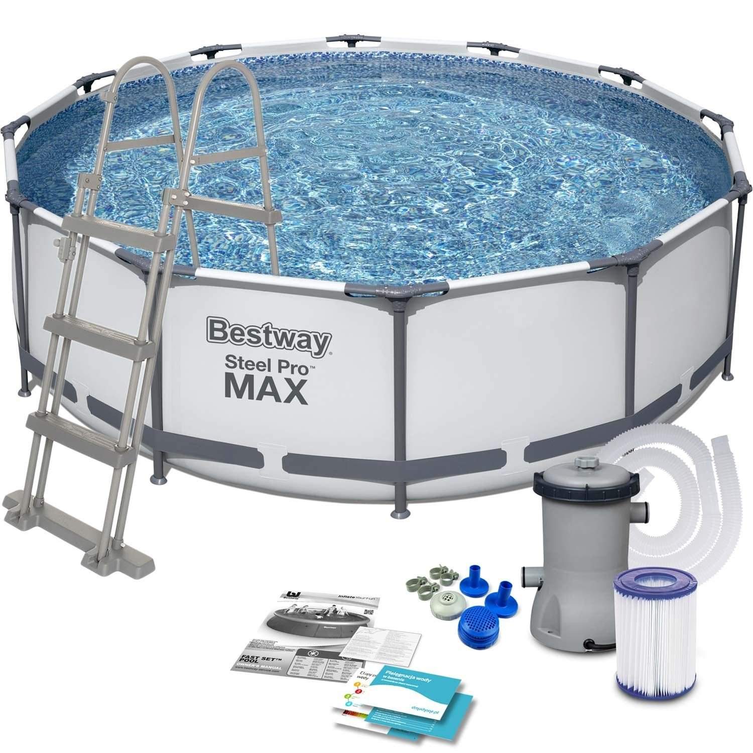 Ramme havepool 366 x 100 cm 10in1 Bestway 56418