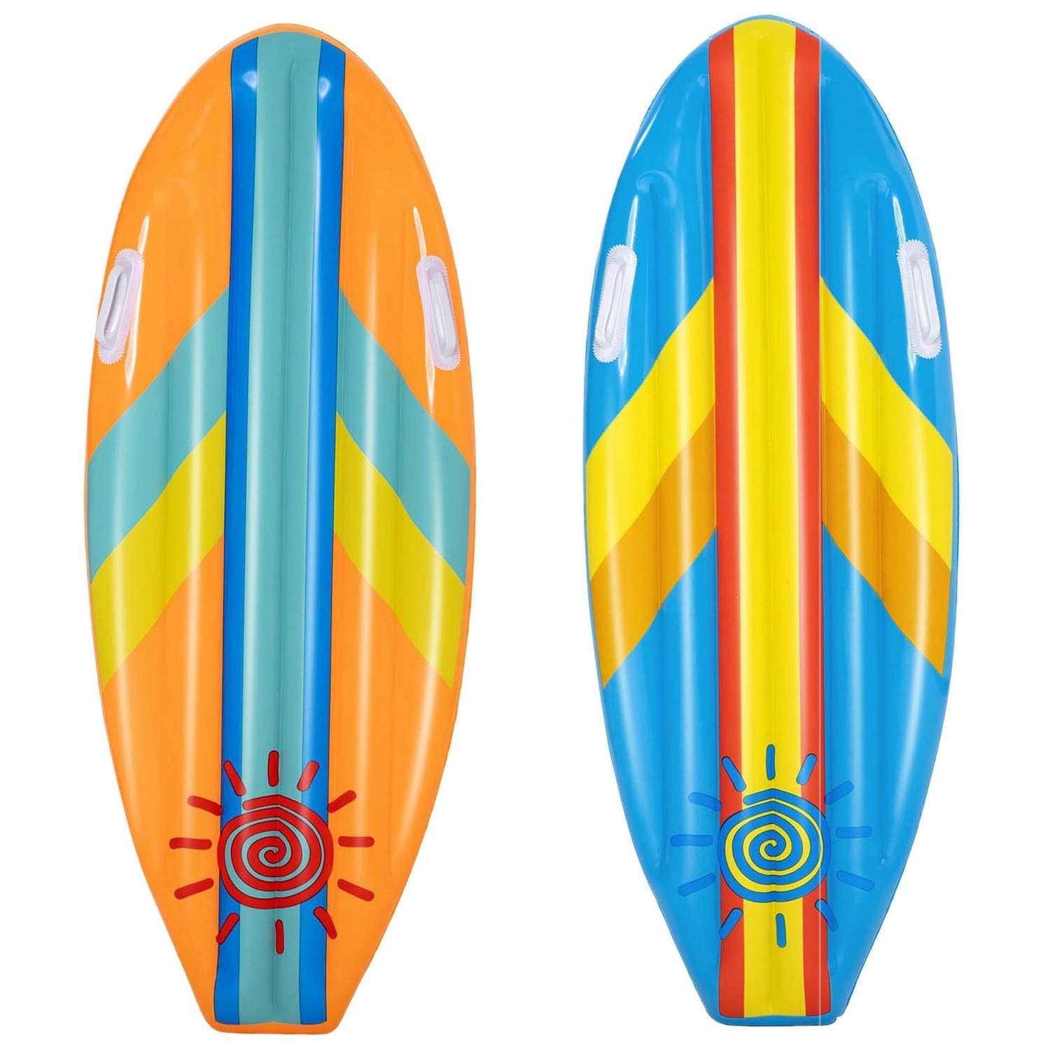 Uppblåsbar simbräda 114 x 46 cm Bestway 42046 orange | Hem & Hobby | Pryloteket