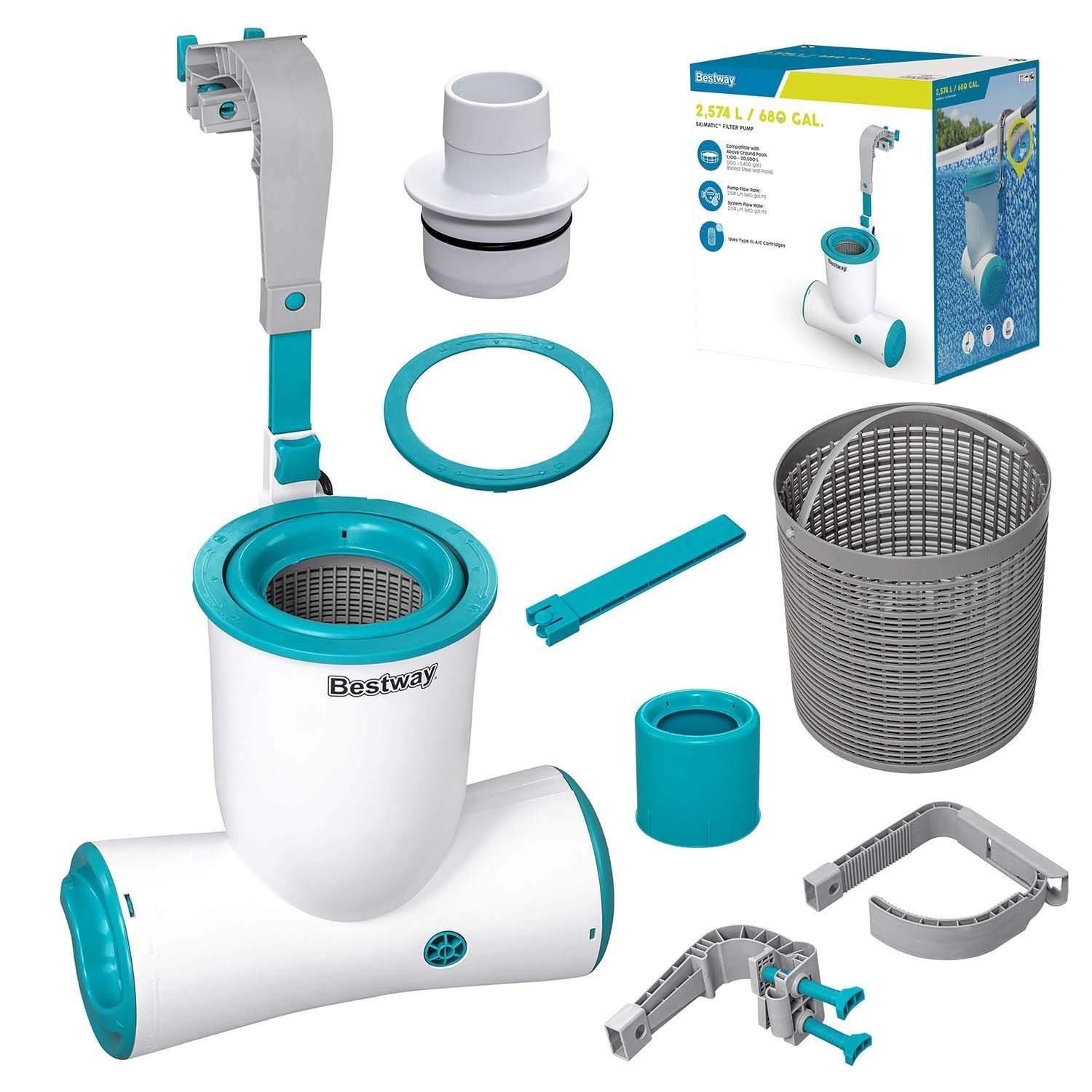 Skimatic Bestway 58462 filterpump med skimmer | Hem & Hobby | Pryloteket