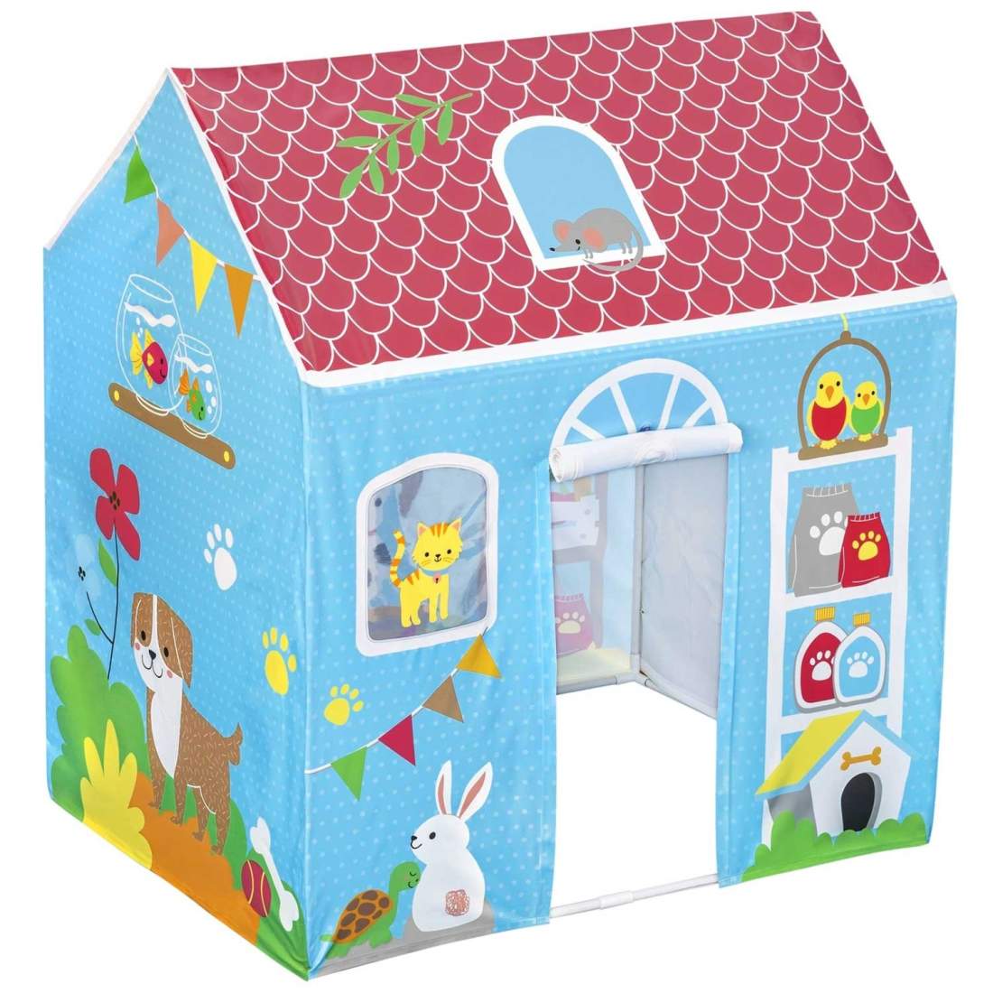 Hustält med fönster 114 x 102 x 76 cm Bestway 52007 | Hem & Hobby | Pryloteket