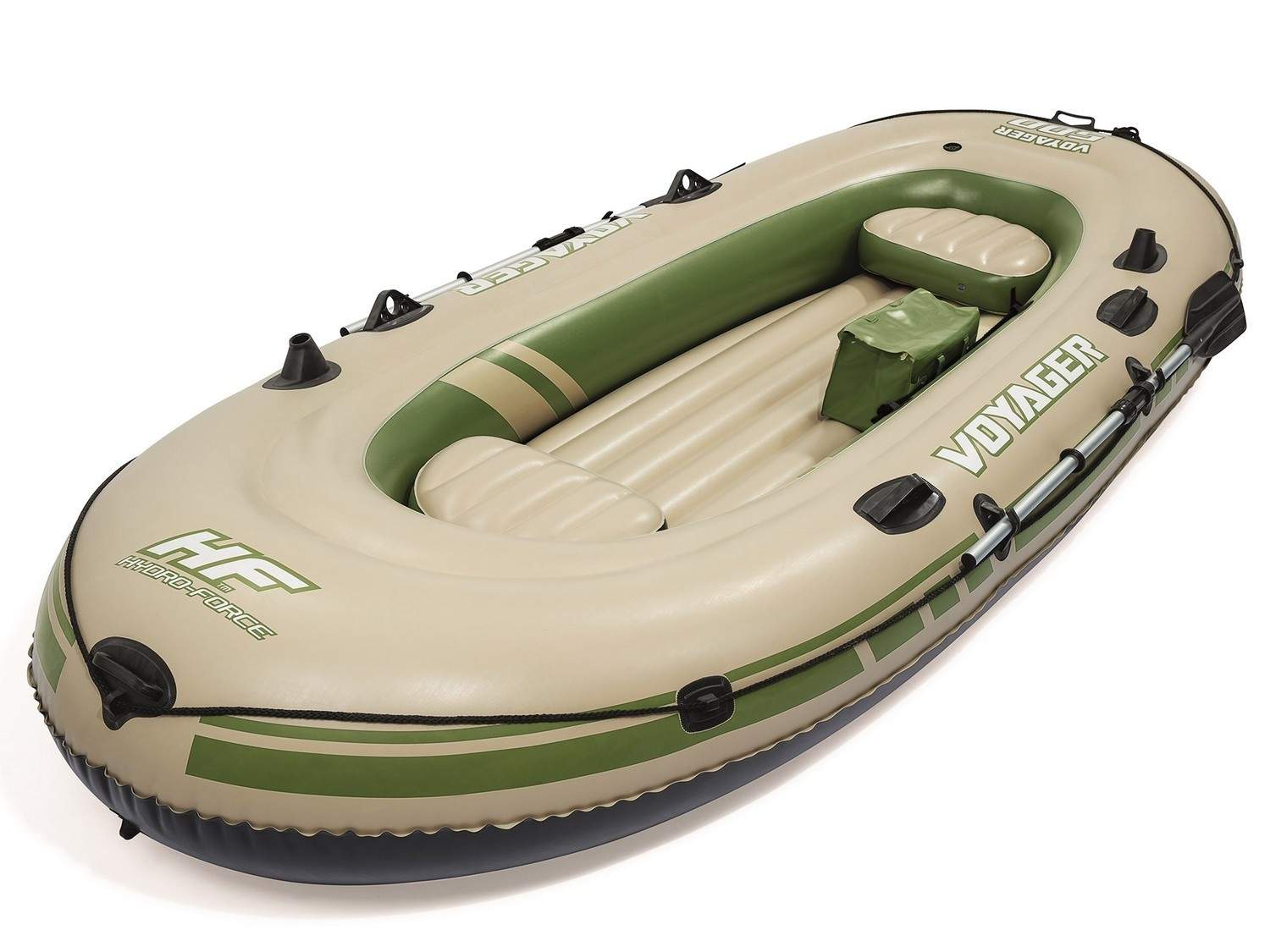 Oppustelig ponton Voyager 500 + årer 348 x 142 cm Bestway 65001