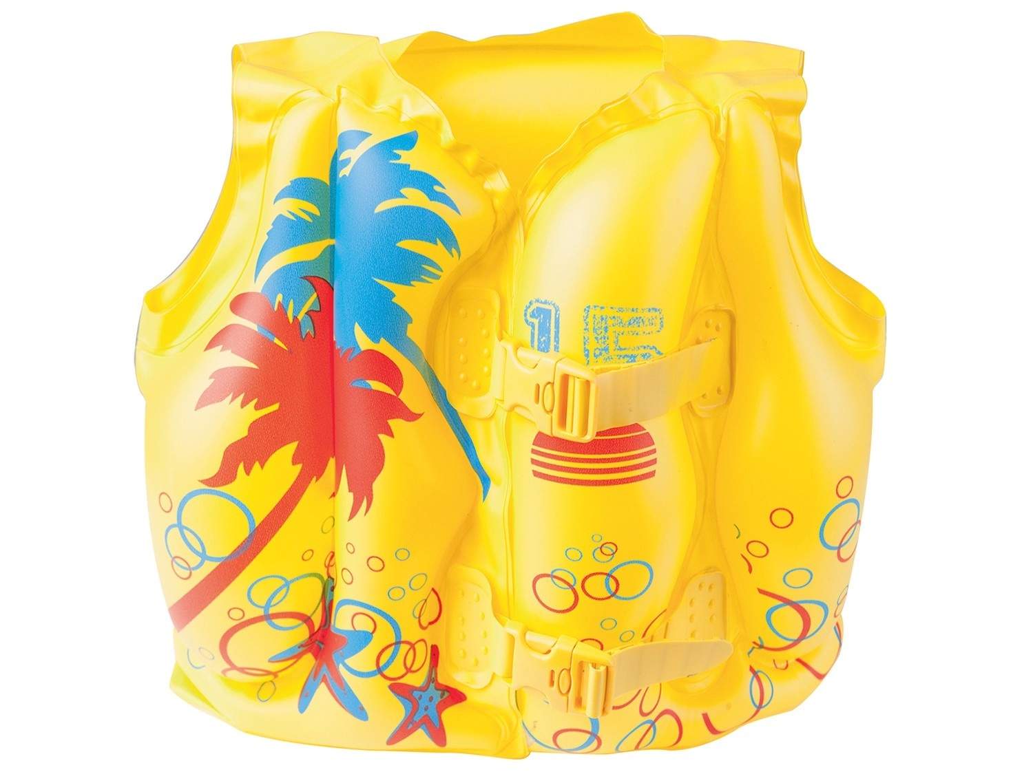 Tropisk vest til at lære at svømme 41 x 30 cm Bestway 32069