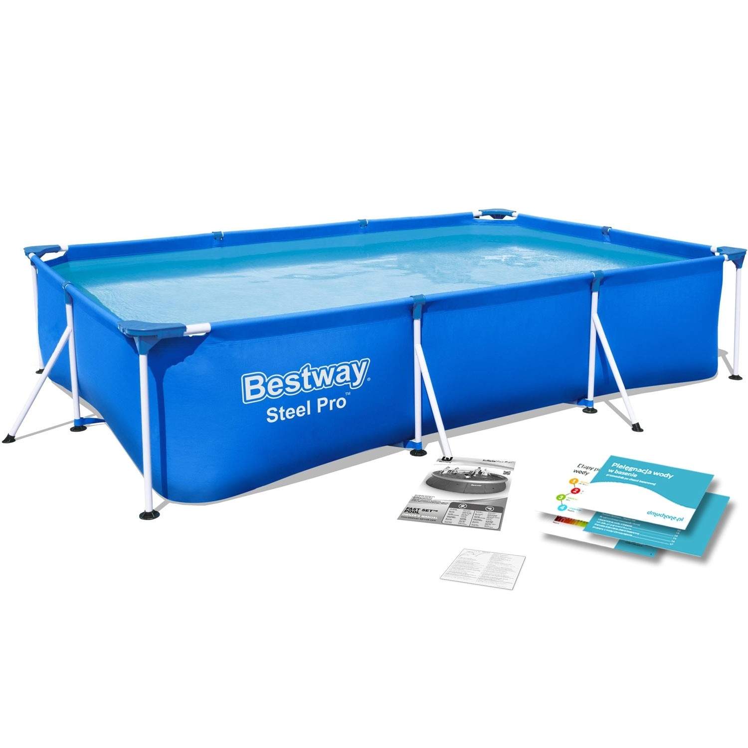 Ramme havepool 300 x 201 x 66 cm 5in1 Bestway 56404