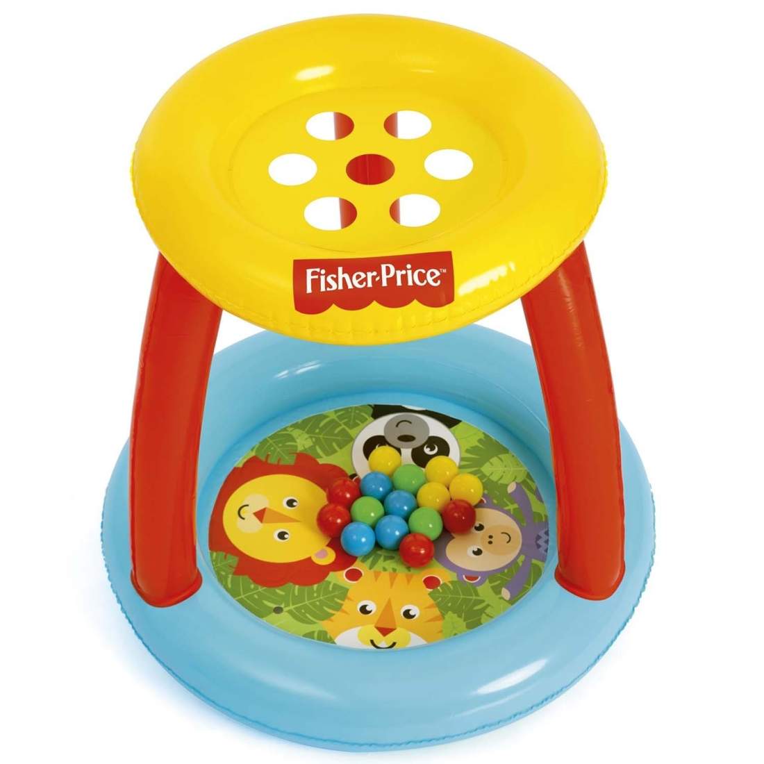 Fisher Price lekhage + Bestway bollar 93541 | Leksaker & Spel - Leksaker - Bad- & Vattenlek - Uppblåsbart | Pryloteket