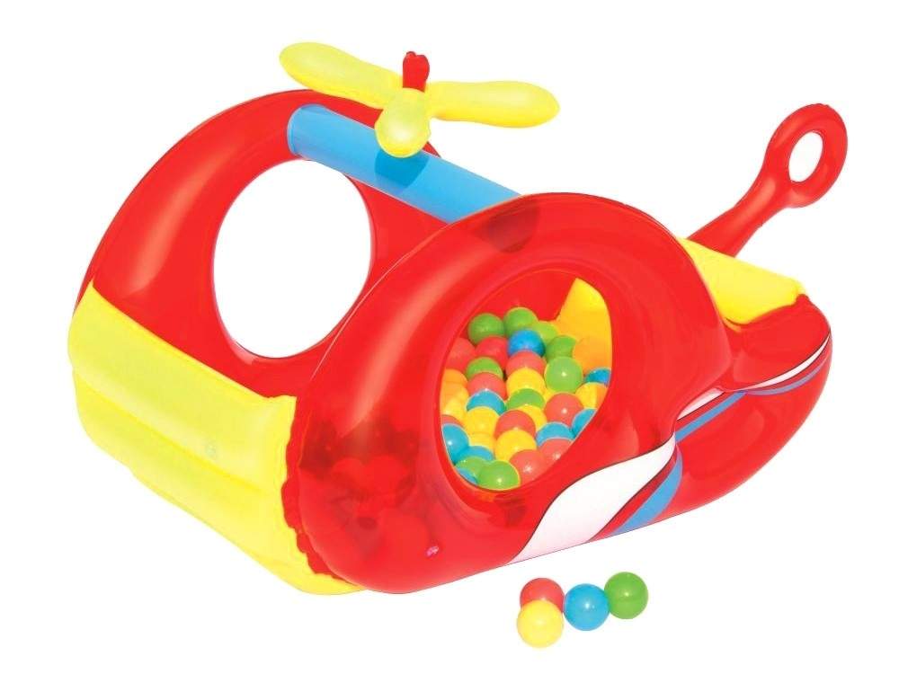 Helikopter kravlegård + 50 stykker Bestway 52183 bolde