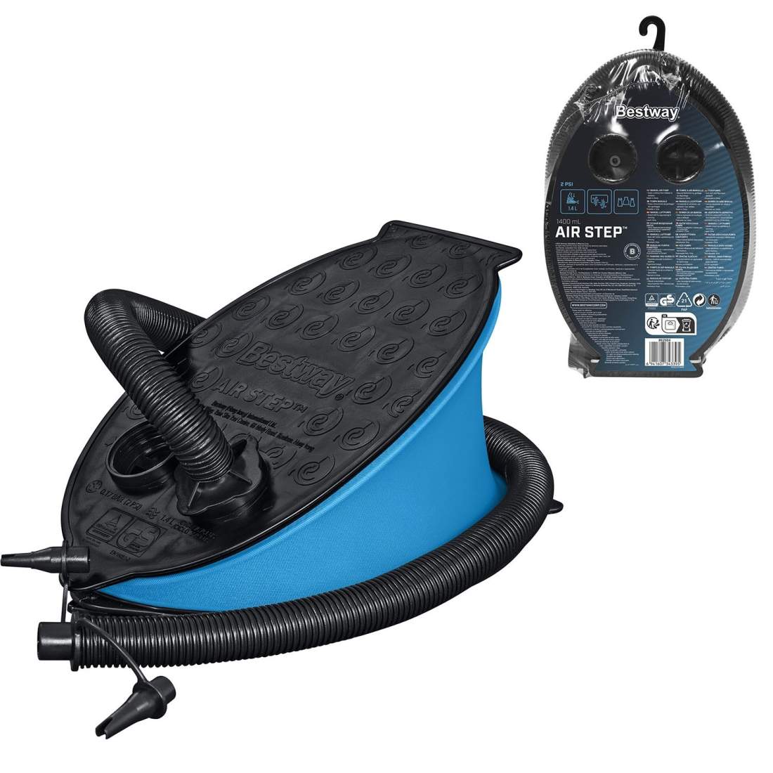 Fotpump 1,4 liter/cykel Bestway 62004 | Hem & Hobby | Pryloteket