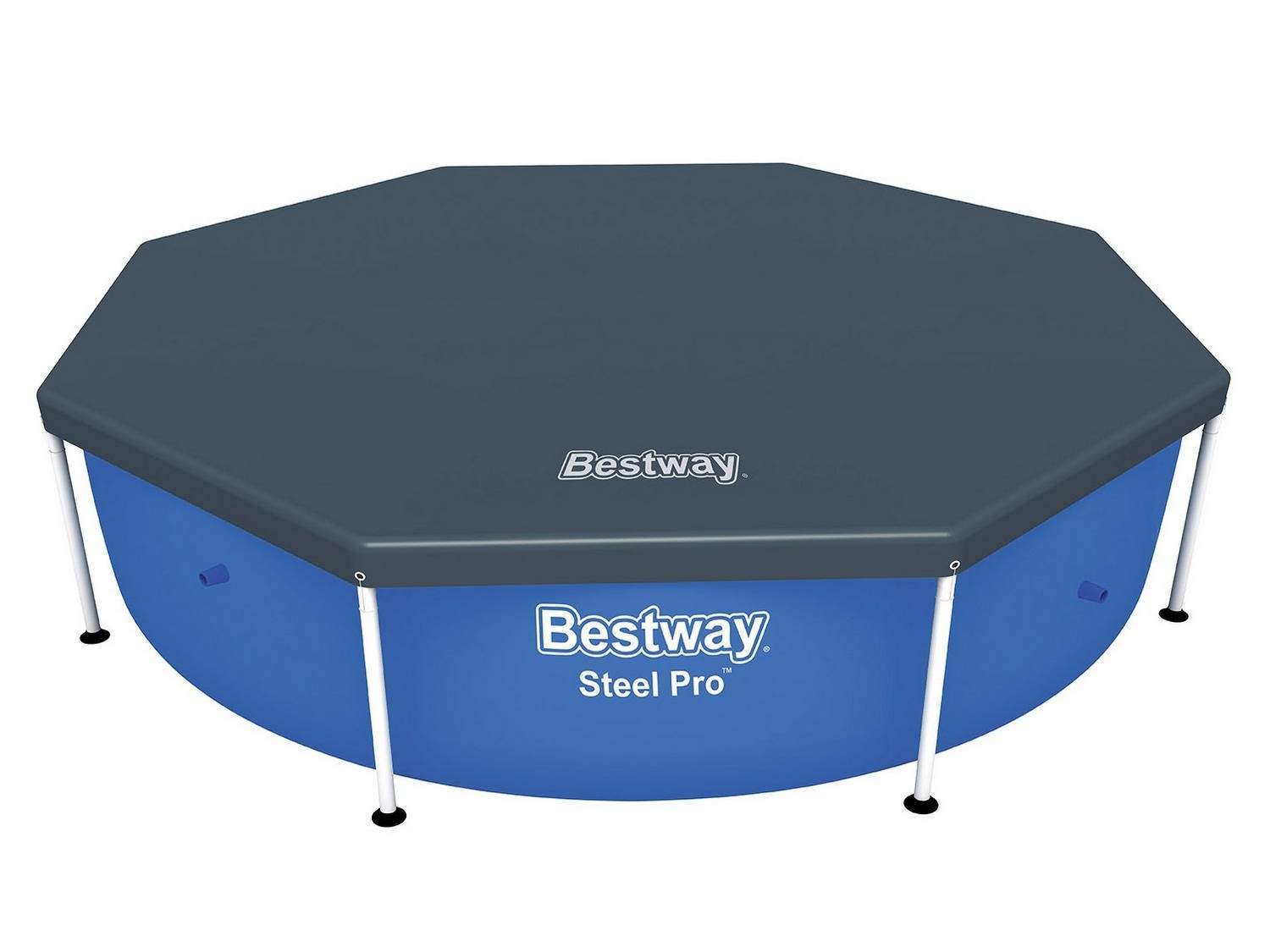 Dæk til en 244 cm Bestway 58301 ramme pool
