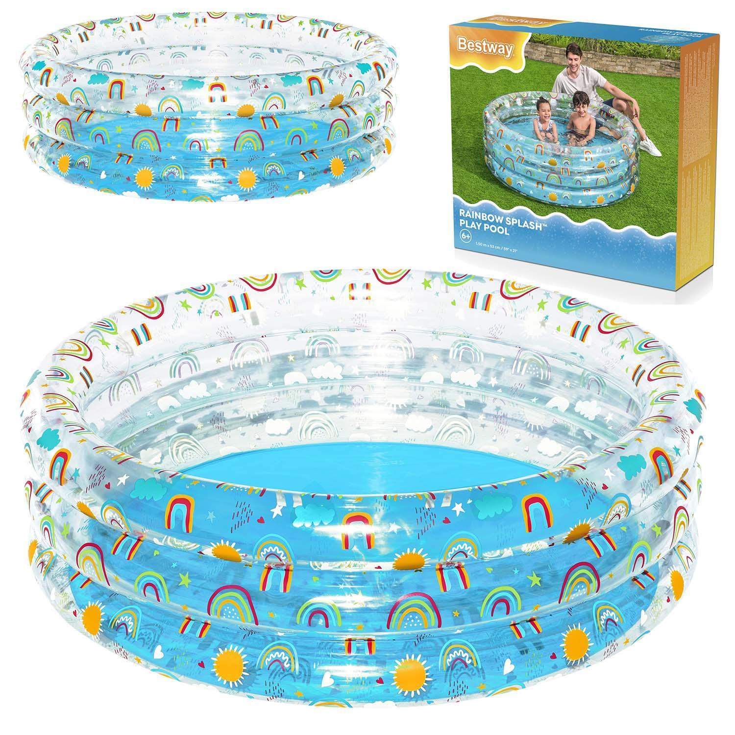 Uppblåsbar pool Frukt 150 x 53 cm Bestway 51045 | Mode & Accessoarer - Smycken, Smyckesset & Tillbehör - Ringar | Pryloteket