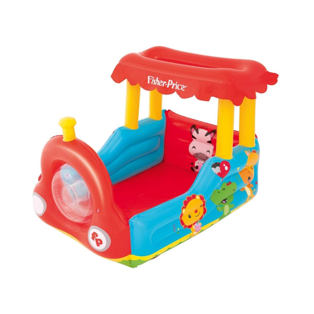 Fisher Price uppblåsbart tåg för barn 132 x 94 x 89 cm Bestway 93503 | Leksaker & Spel - Leksaker - Bad- & Vattenlek - Uppblåsbart | Pryloteket