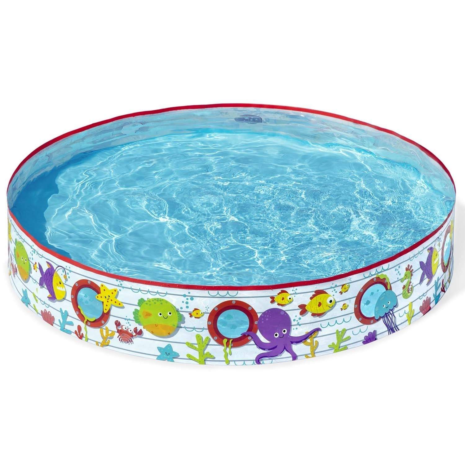 Udvidelsesbassin til børn med fisk 152 x 25 cm Bestway 55029