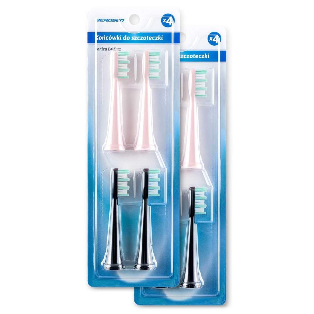 Berdsen DUO soniska tandborsthuvuden 8 st | Hälsa & Skönhet - Personvård - Hygien | Pryloteket