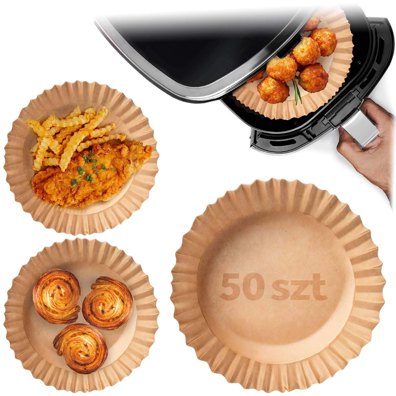 Berdsen friturebagepapir 20 cm - 50 stk