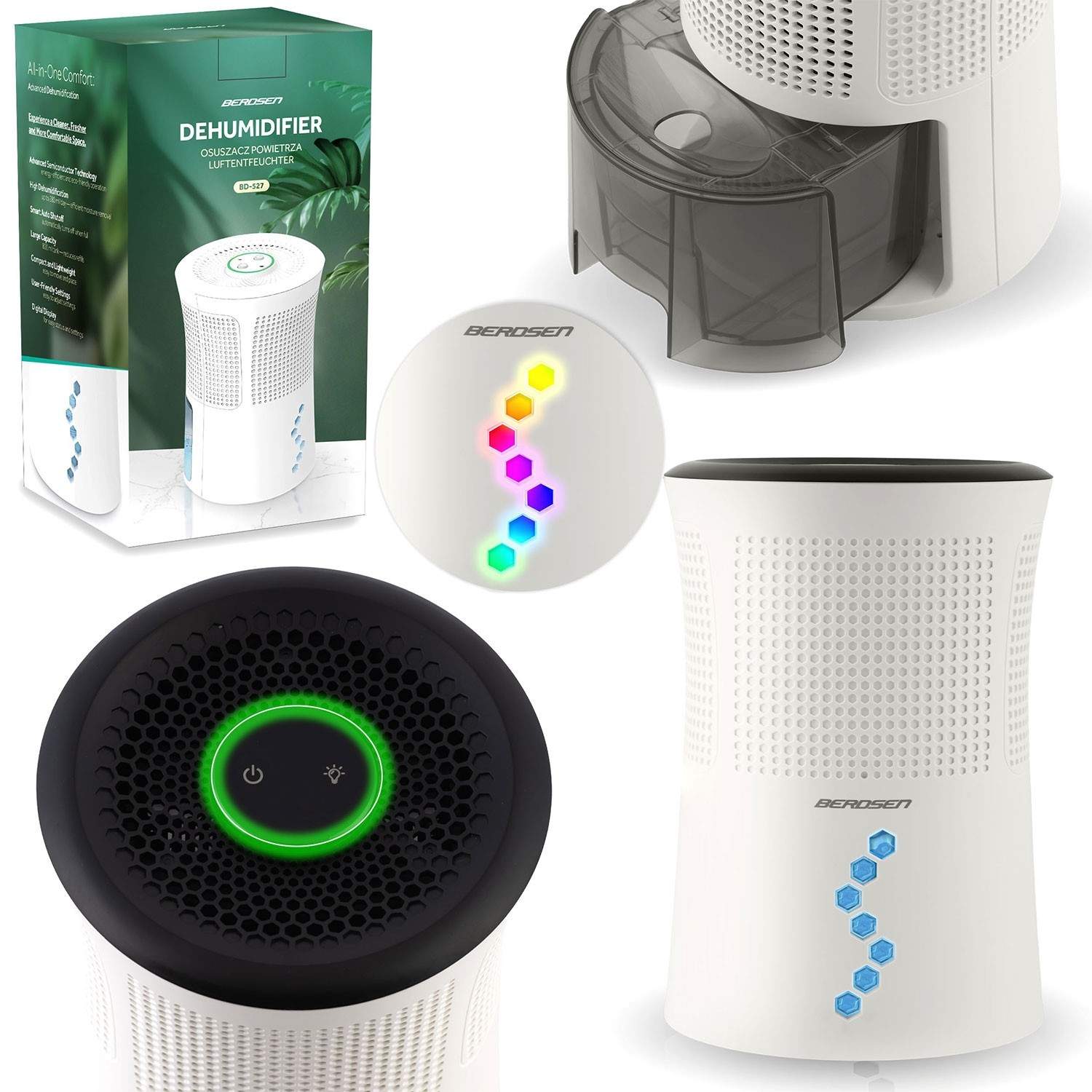 Luftavfuktare - Berdsen BD-527 fuktabsorbent | Sport & Fritid - Friluftsliv & Camping - Belysning | Pryloteket