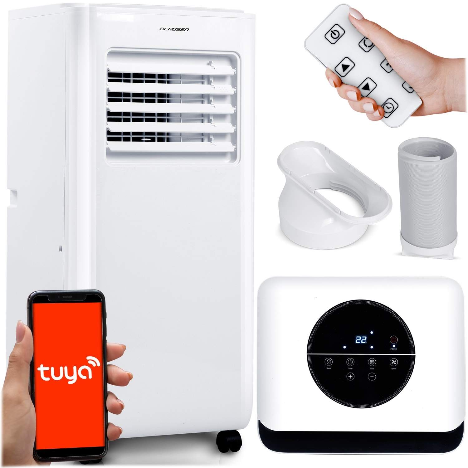 Berdsen BD-580 10 000 BTU kannettava ilmastointilaite