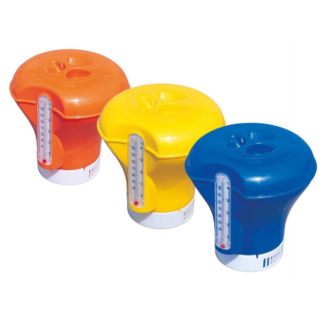 Float, pool kemikaliedispenser med termometer - Bestway 58209 blå | Hem & Hobby | Pryloteket