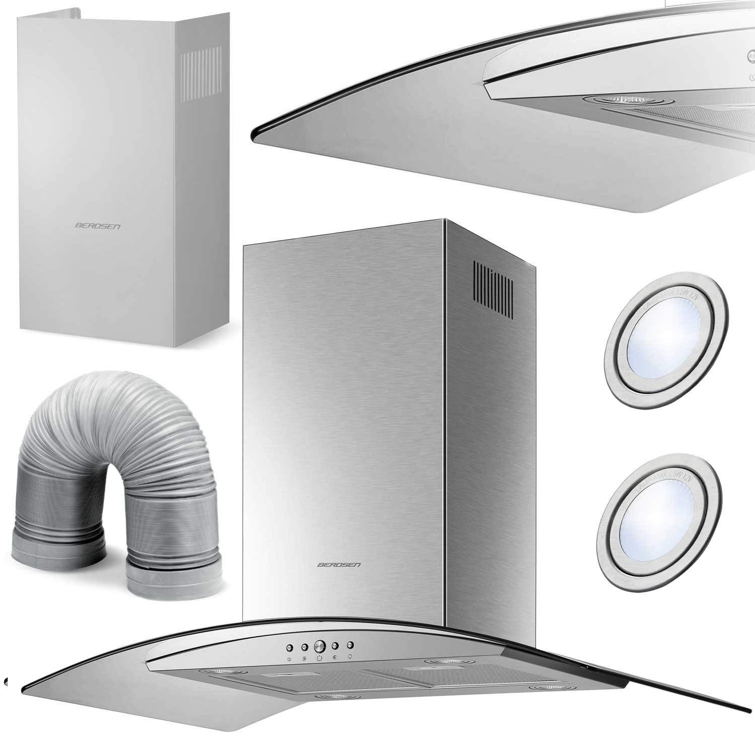 Saaren liesituuletin 90 cm Berdsen BT-224