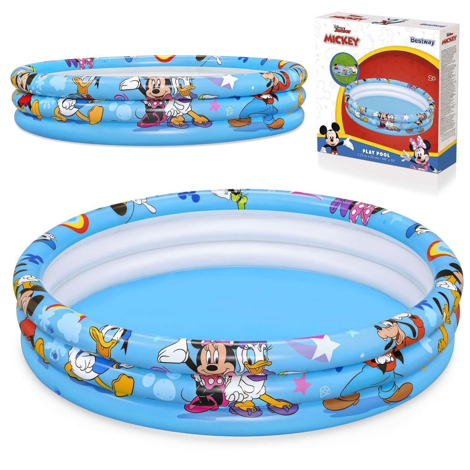 Uppblåsbar pool Mickey and Friends 122 x 25 cm Bestway 91007 | Mode & Accessoarer - Smycken, Smyckesset & Tillbehör - Ringar | Pryloteket