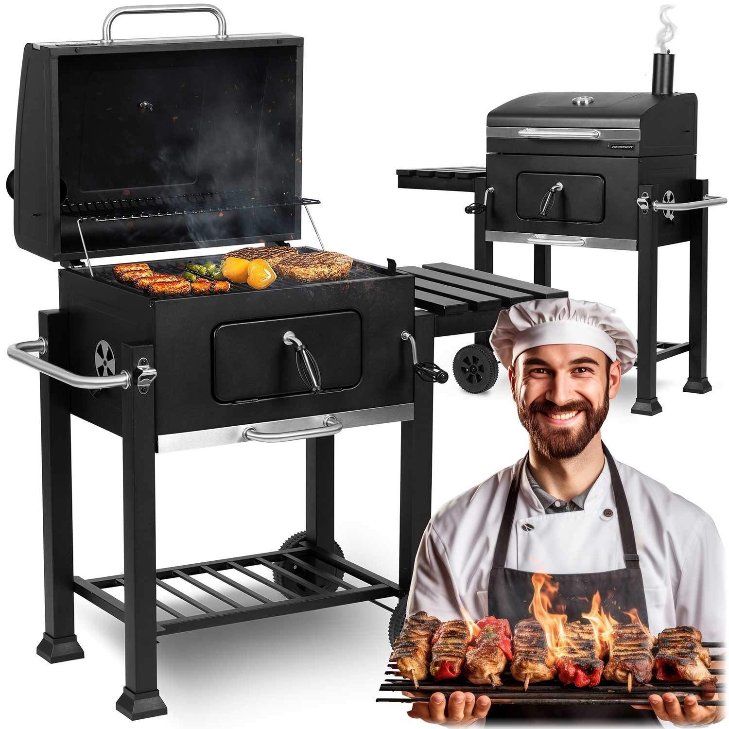 Berdsen BD-890 sort kulgrill