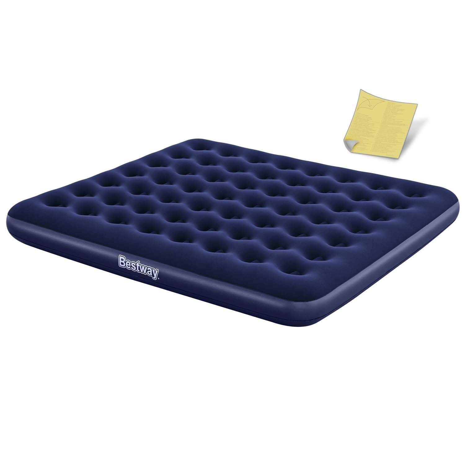 Oppustelig madras 203x183x22 cm til to personer Bestway 67004