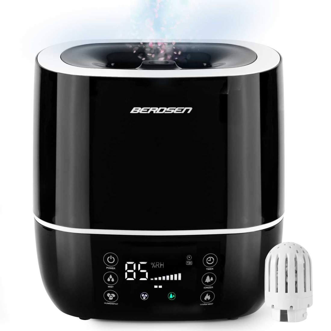 Berdsen BD-500 svart luftfuktare | Hem & Hobby - Hem & Hushåll - Inomhusklimat - Luftfuktare | Pryloteket
