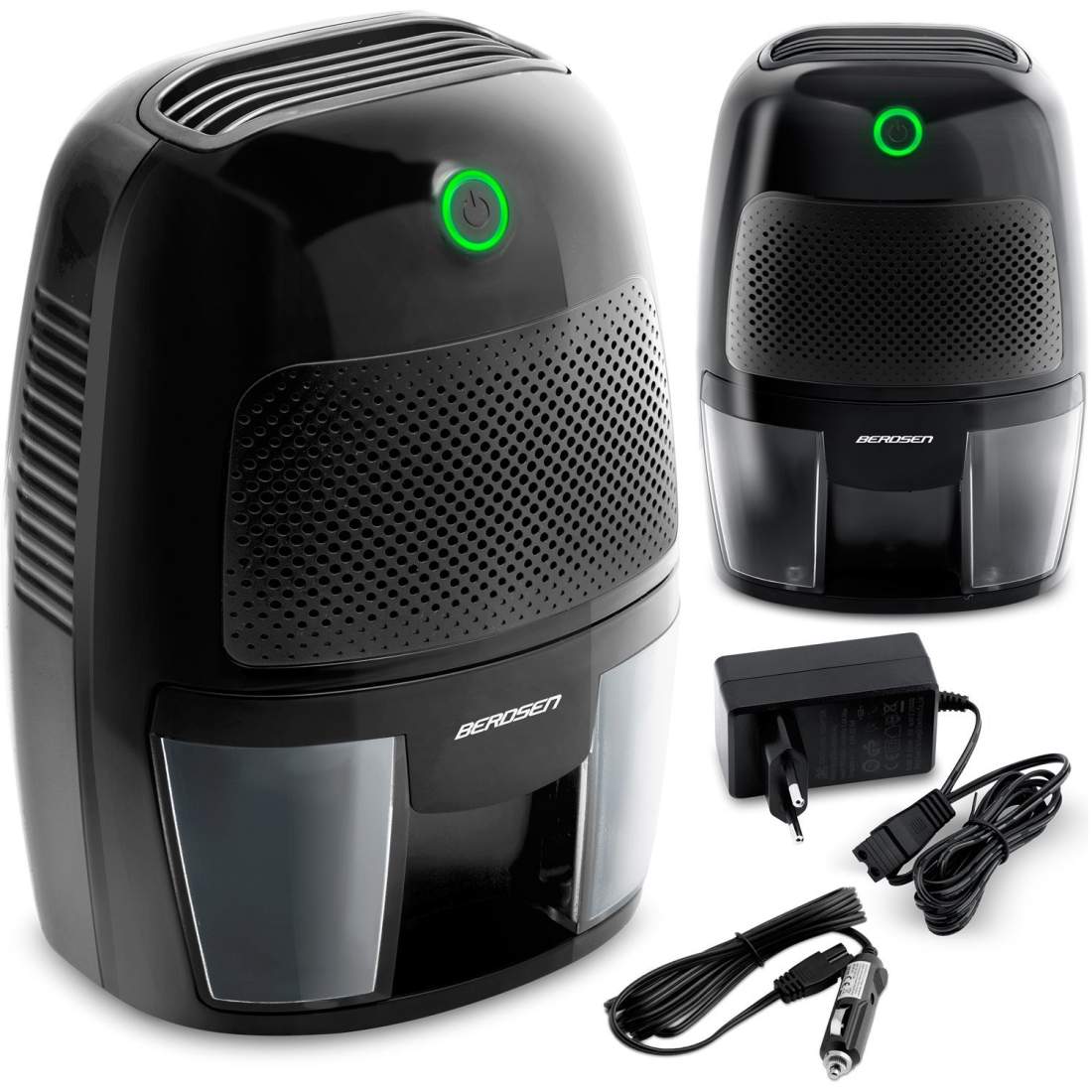 Luftavfuktare - fuktabsorbent med biladapter Berdsen BR-50B svart | Hem & Hobby - Hem & Hushåll - Tvätt | Pryloteket