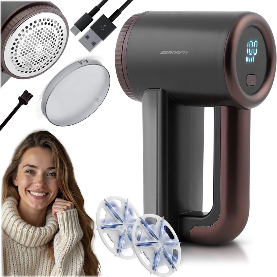 Berdsen BD-390 elektrisk klädrakapparat | Hem & Hobby - Hem & Hushåll - Textil | Pryloteket