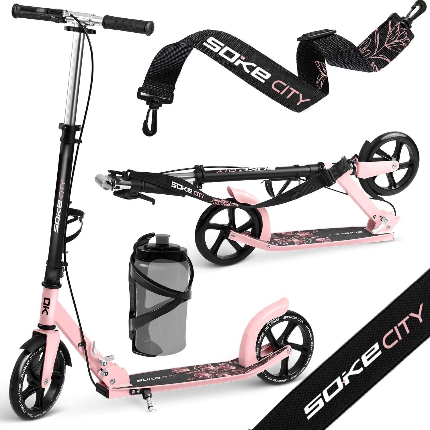 City scooter Soke Sort/Pink