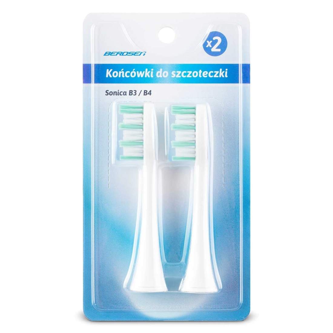 Berdsen soniska tandborsthuvuden 2 st | Hälsa & Skönhet - Personvård - Hygien | Pryloteket