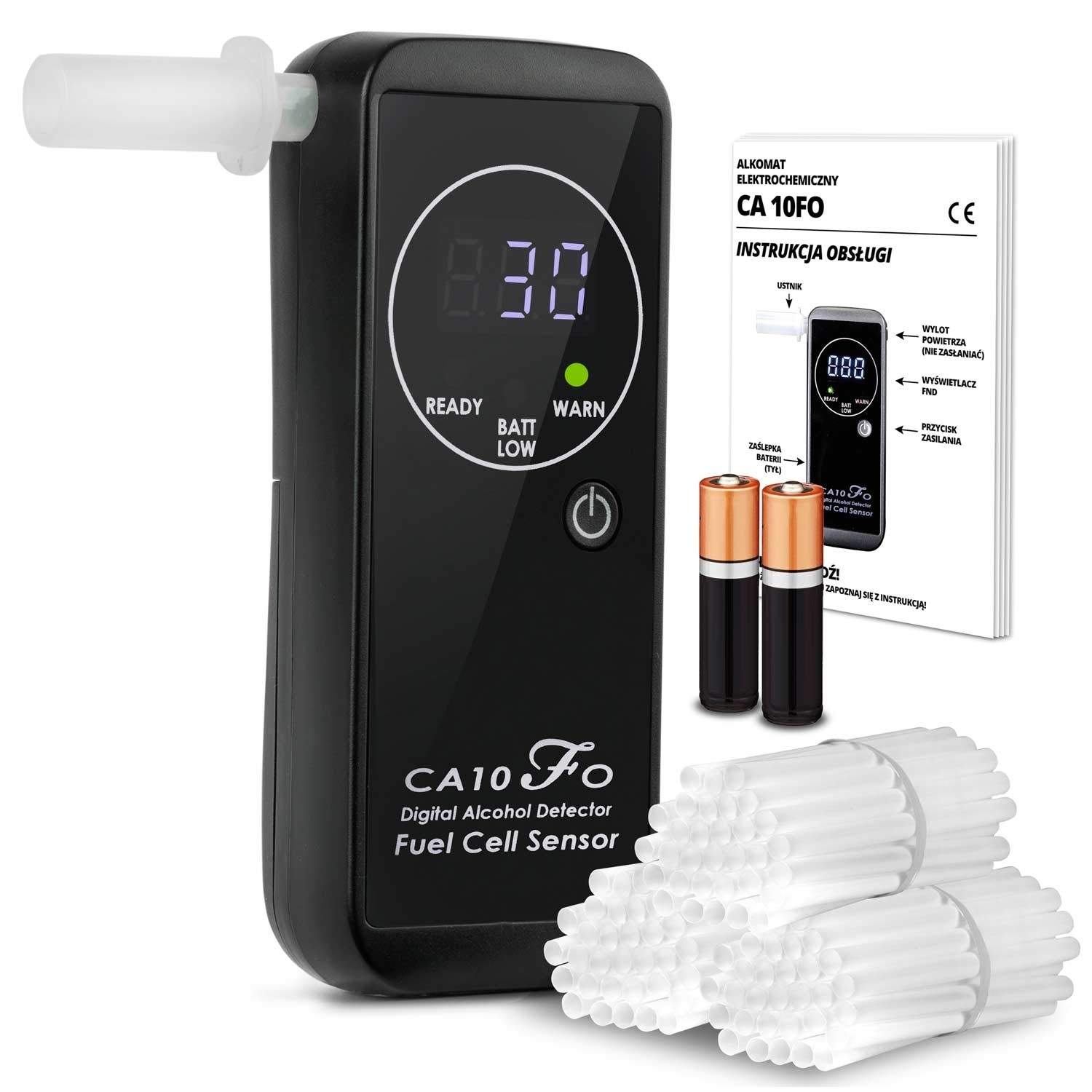 CA-10FO elektrokemisk alkometer + mundstykker