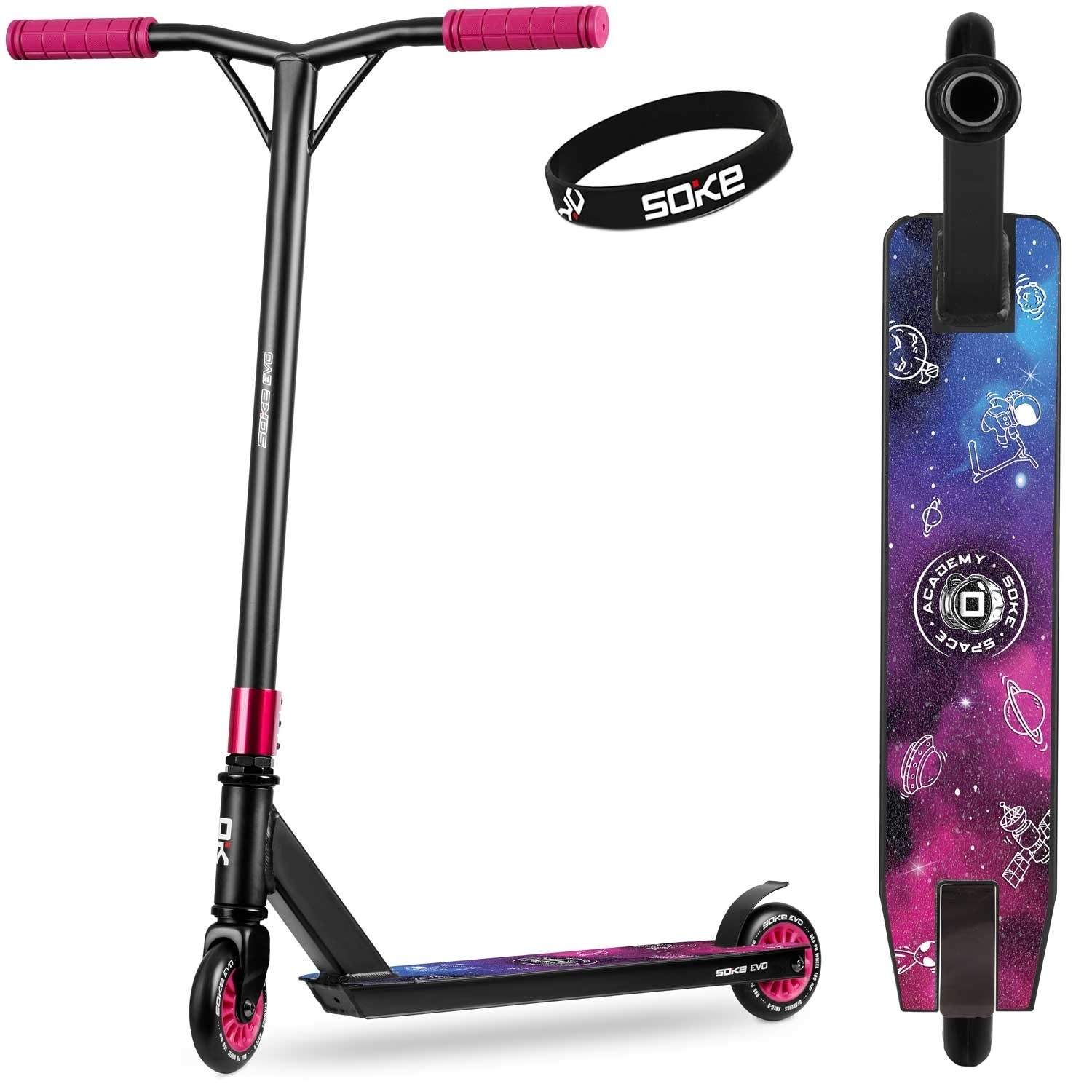 Trick-scooter SOKE EVO Rubinrød