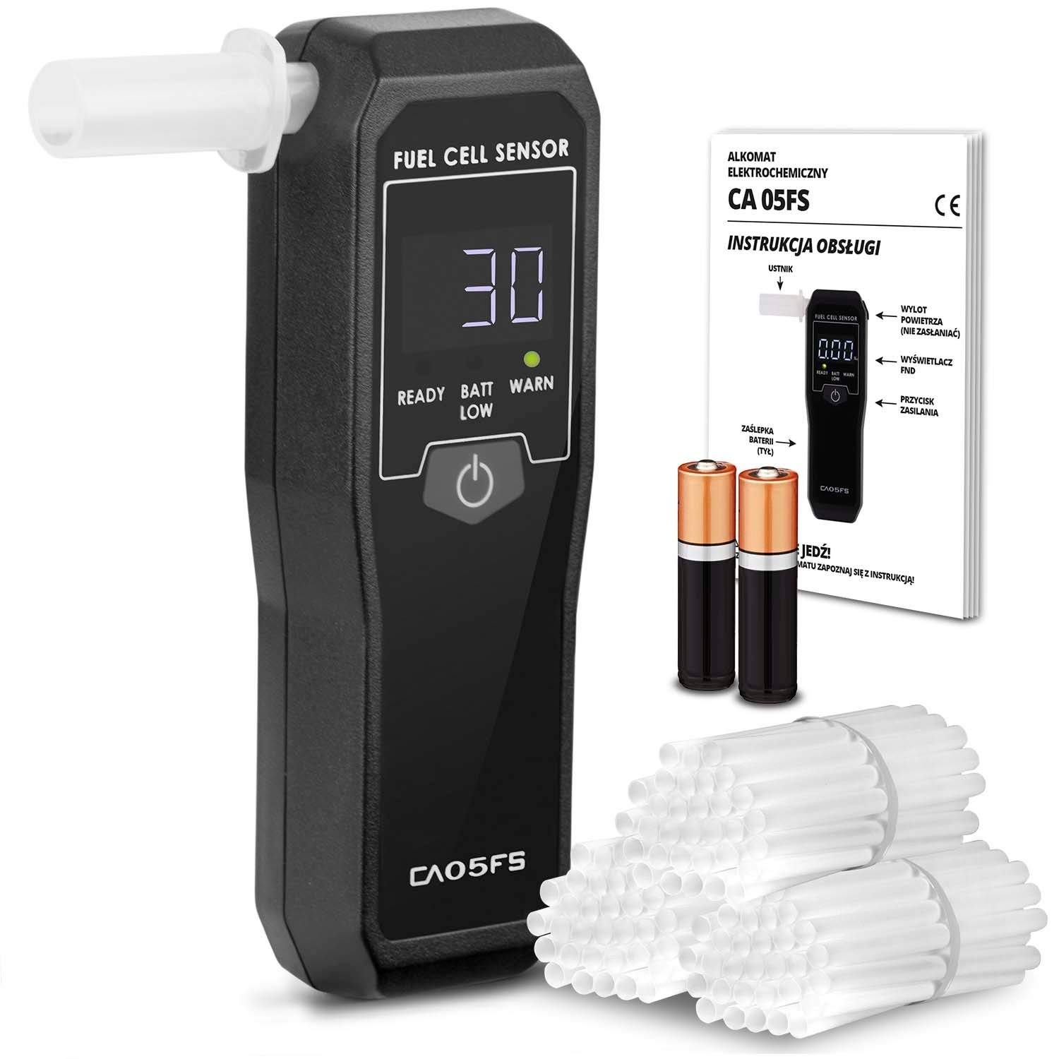 CA-05FS elektrokemisk alkometer + mundstykker