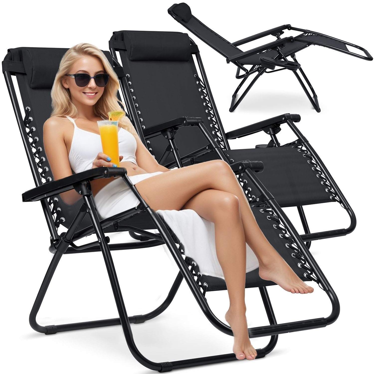 Sammenklappelige havestole Sofotel ChillWell sæt med 2