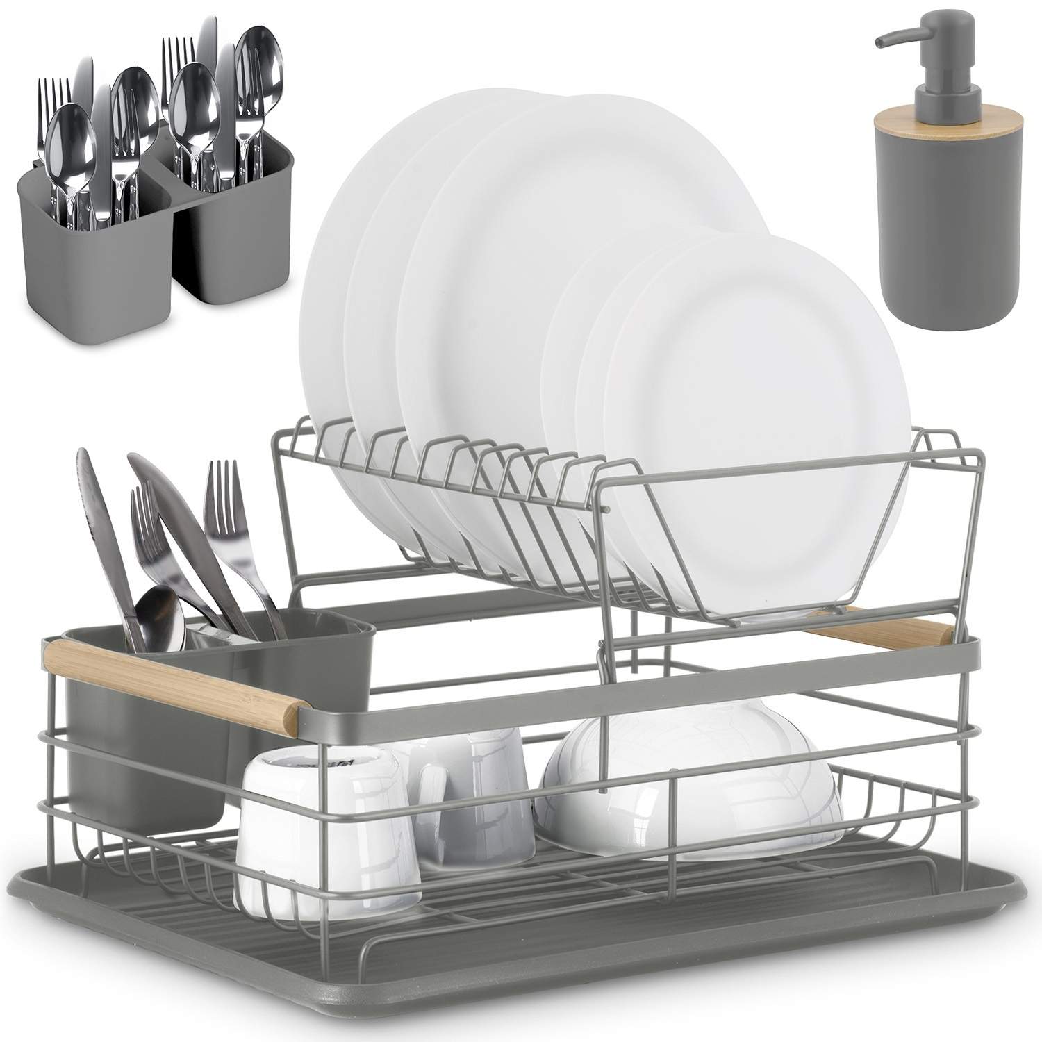 To-niveau opvaskemaskine MS-601 Massido grå