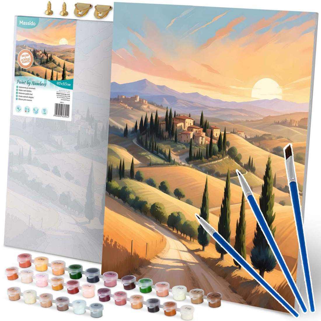 Målning efter siffror 40x50 cm Massido Landskap | Elektronik - Tillbehör Mobil & Surfplatta - Skärmskydd - LG | Pryloteket