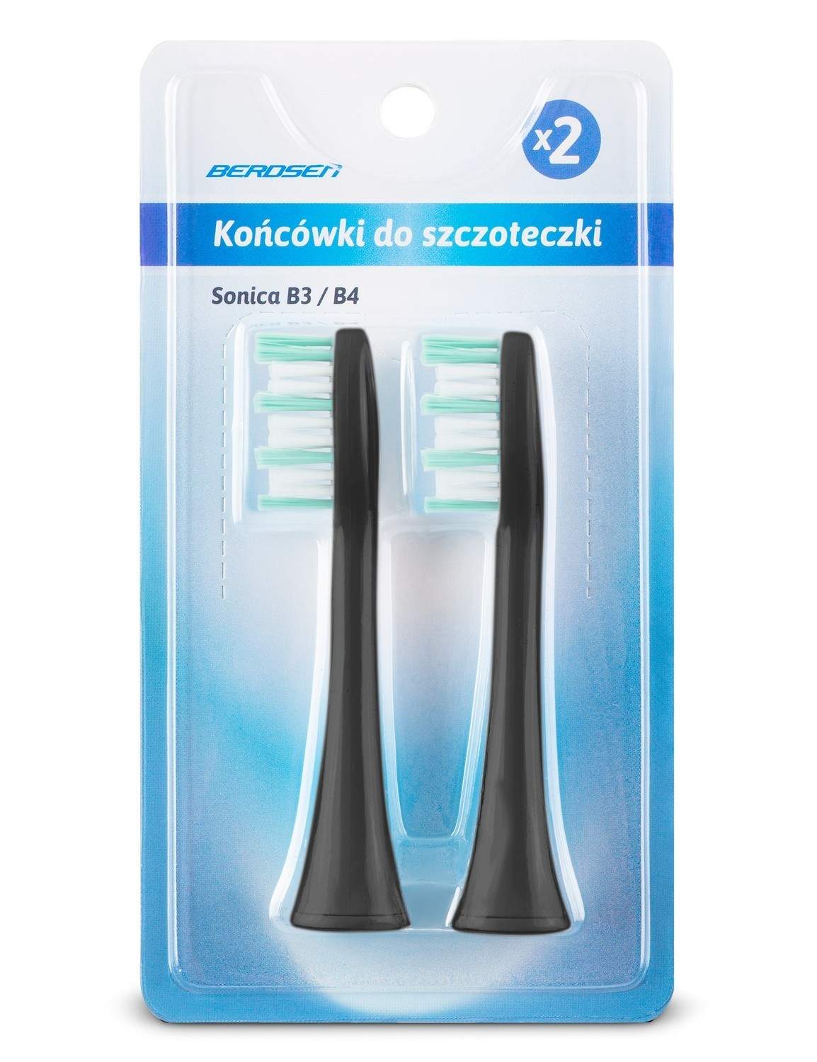 Berdsen B3 soniske tandbørstehoveder 2 stk