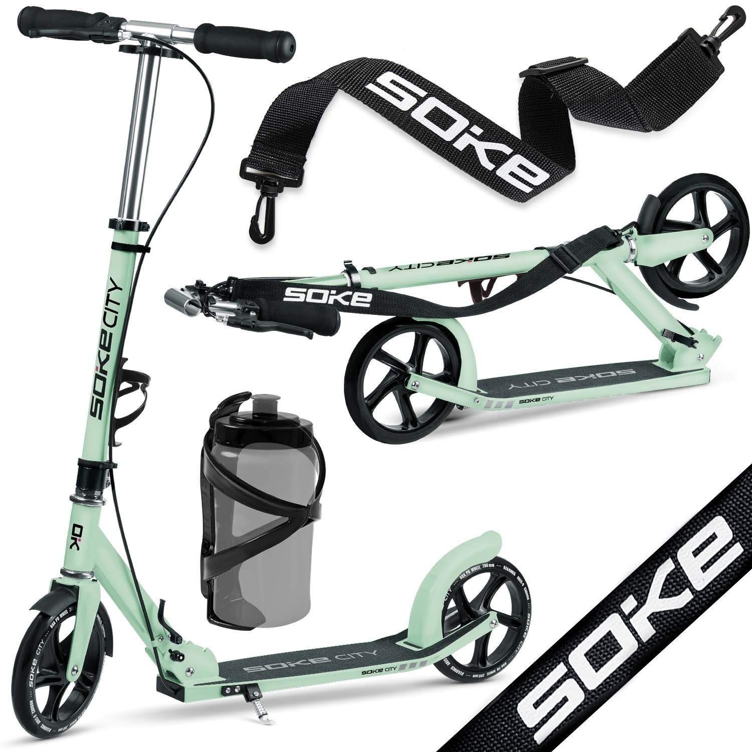 Stadsscooter med justerbar höjd och hopfällbar design | Hem & Hobby | Pryloteket
