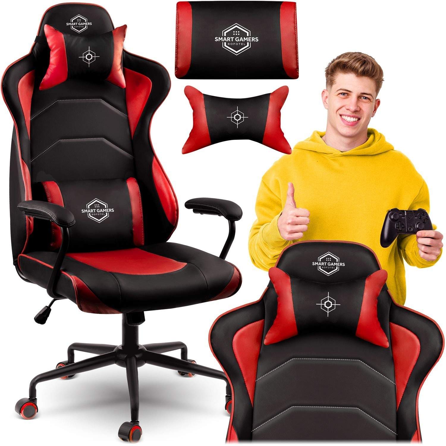 Gaming stol Sofotel Katarina - Rød - 2590
