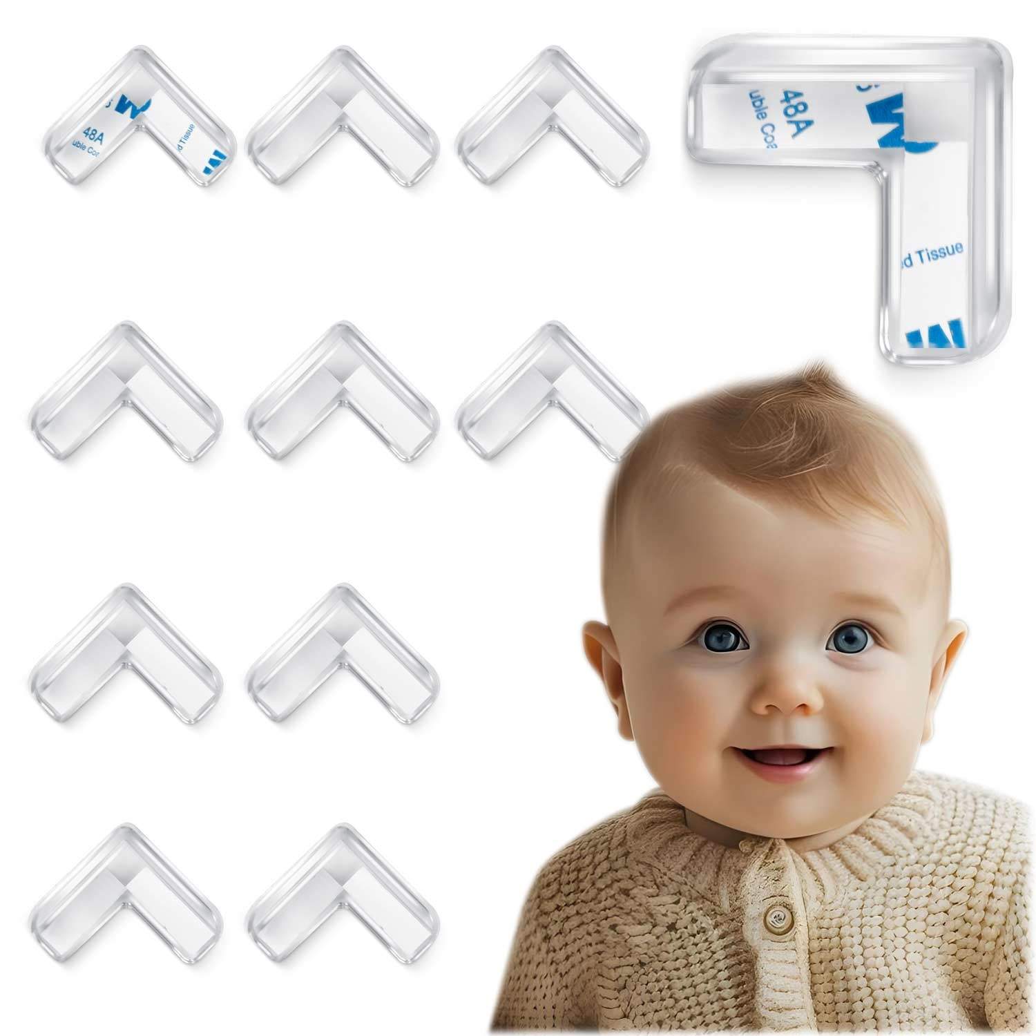 Hjørnebeskyttelse - 10 stk Ricokids RK-984