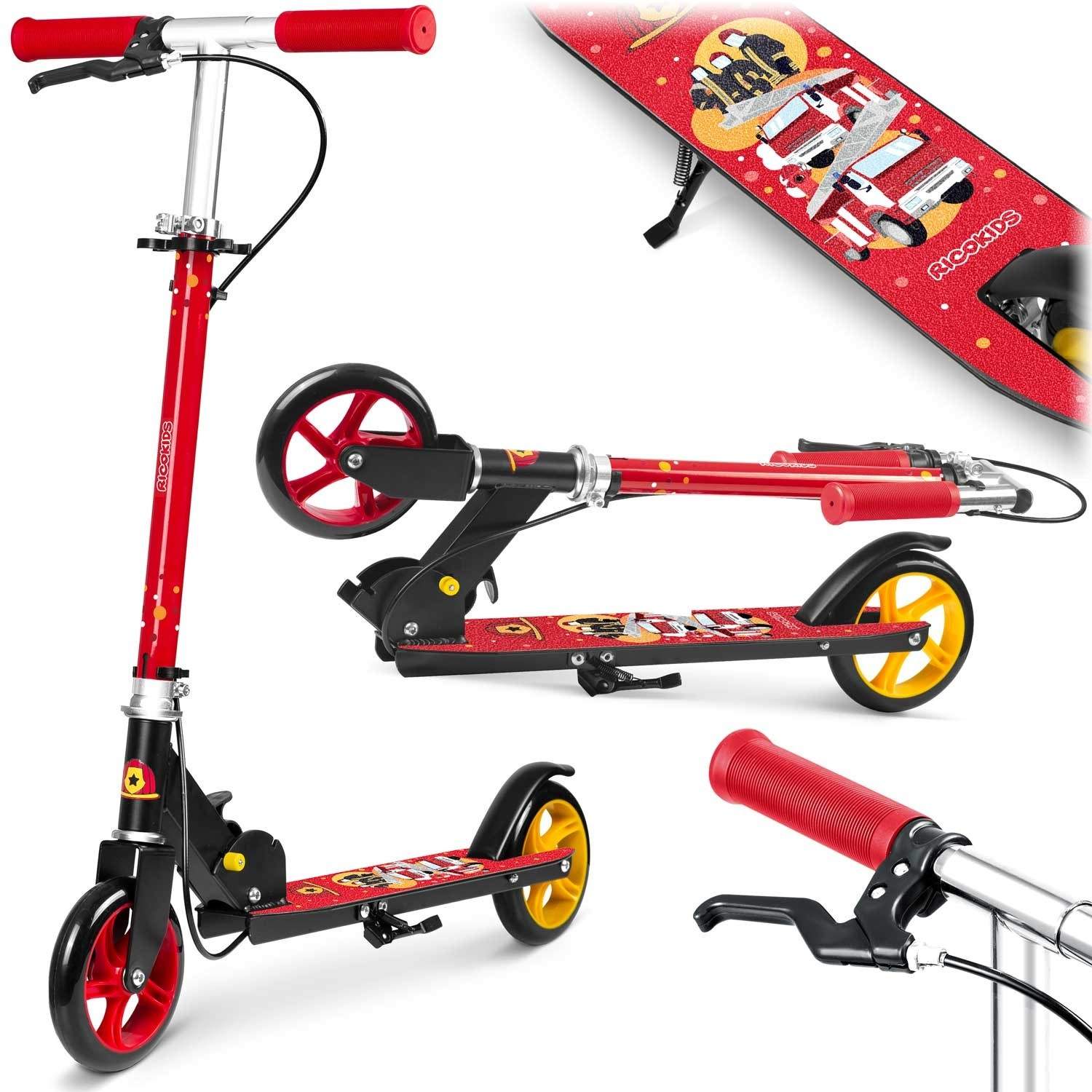 Brandkårens sparkcykel Kodi från Ricokids | Hem & Hobby | Pryloteket