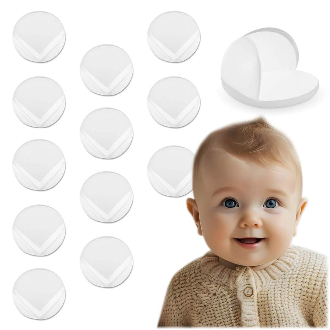 Hörnskydd - 12-pack Ricokids RK-984 | Hälsa & Skönhet - Personvård - Hygien | Pryloteket