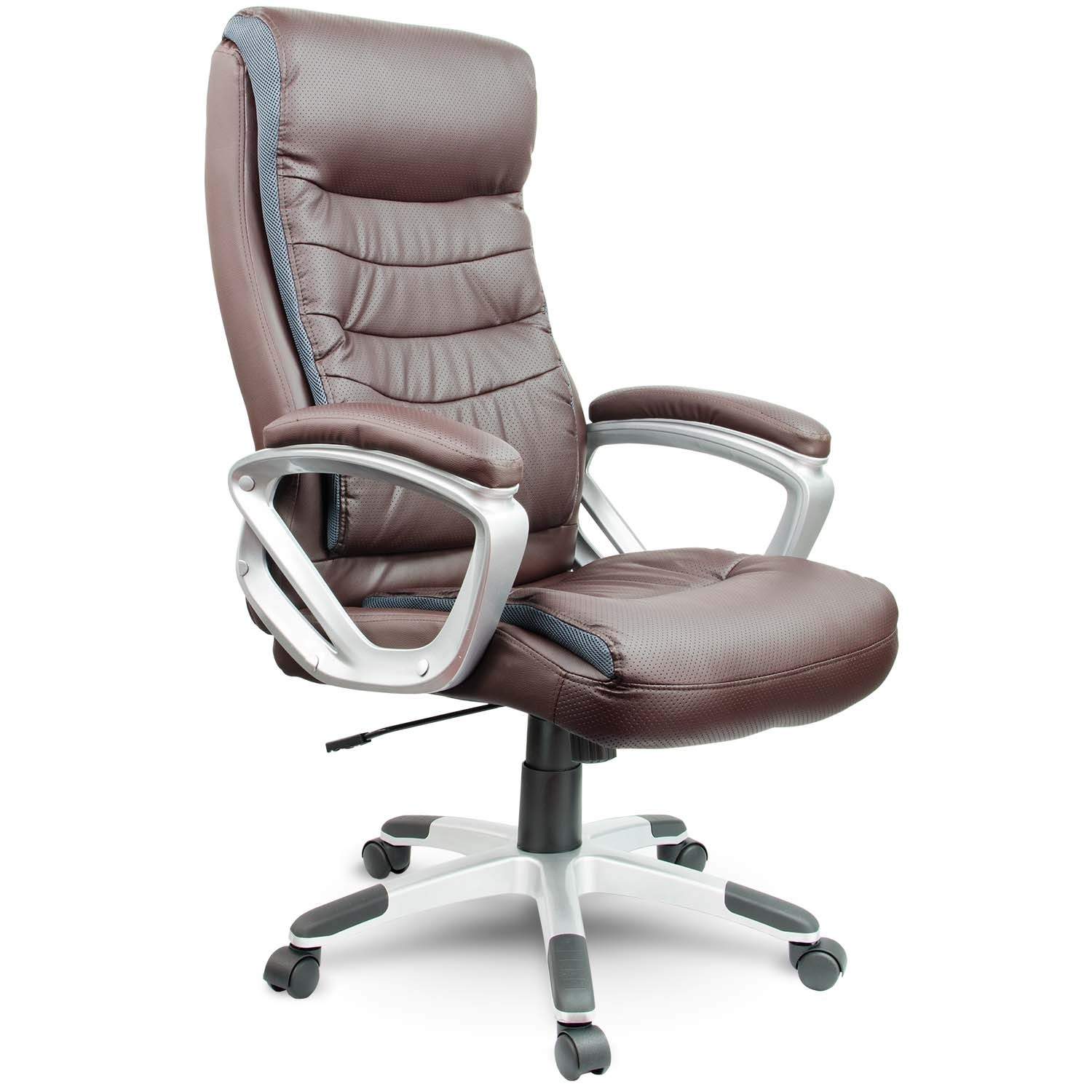 Luksus læder kontorstol Sofotel EG-226 brun